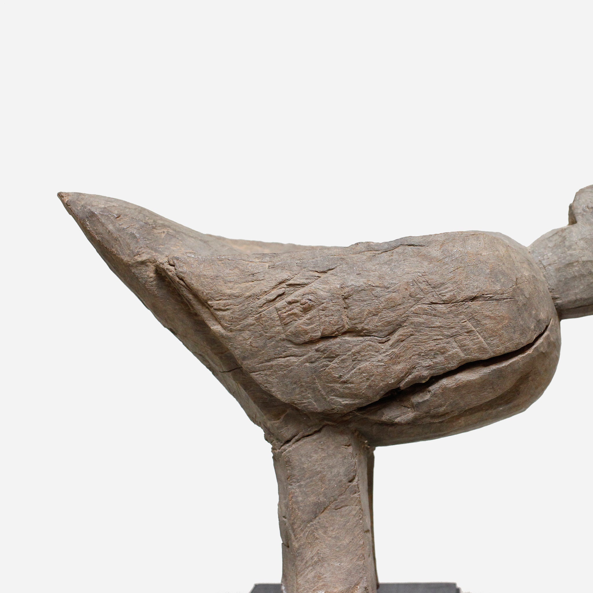 ロビ おじぎをしている鳥像 f_135