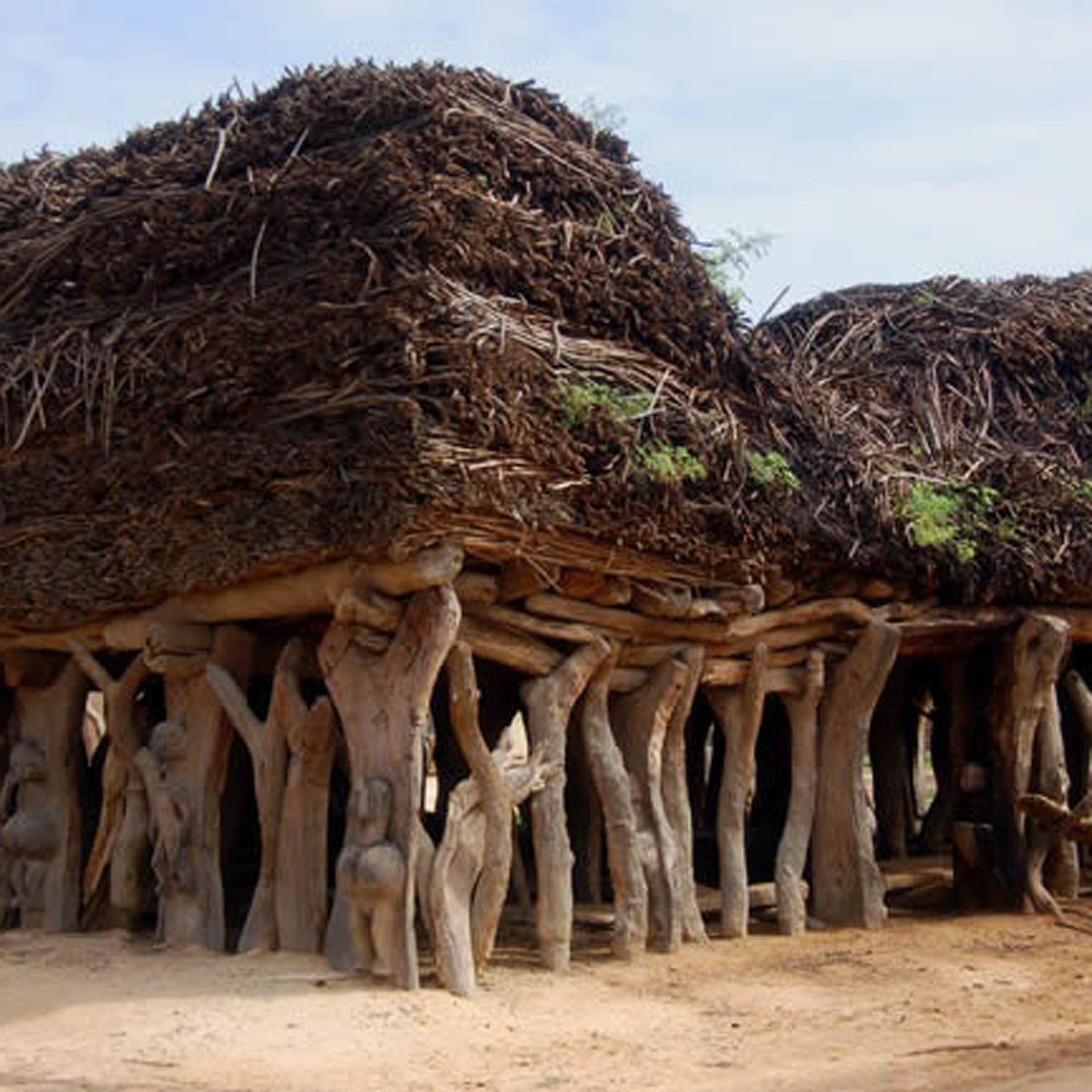 ドゴン 古い梯子 o_221