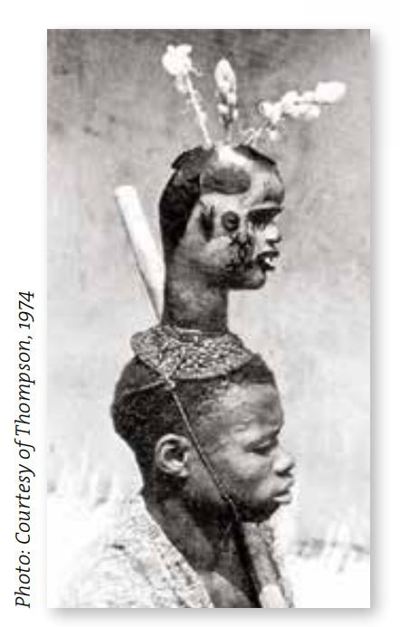 エコイ族 生首のヘッドドレス o_141