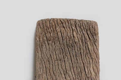 バウレ族 古いジグザグの洗濯板 o_149