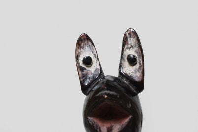 クウェレ族 耳に目の精霊像 f_096