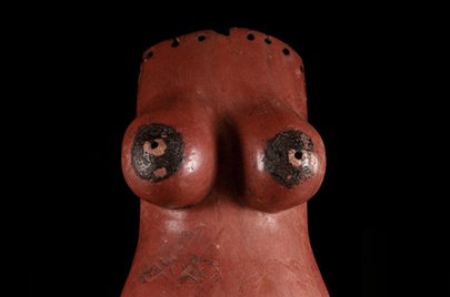 マコンデ族 お腹ぽっこりボディマスク m_120