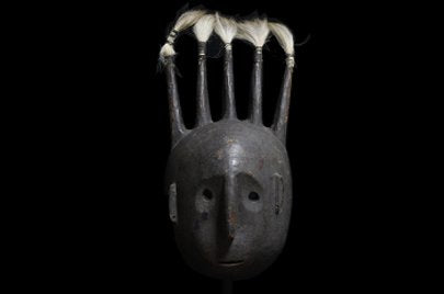 バマナ族 ントモのマスク m_124