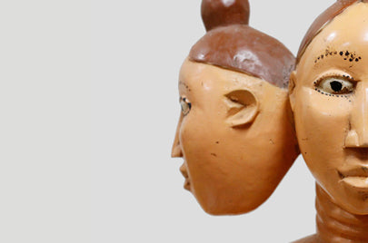 エウェ族 3頭のマミワタさま o_184