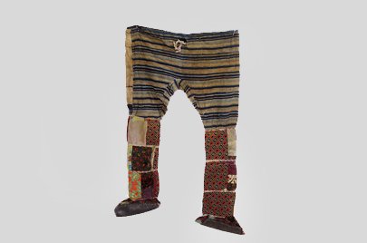 ハウサ民族のつぎはぎズボン o_037