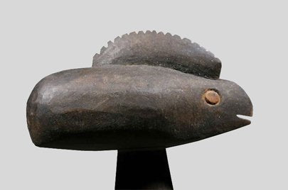 ダン族 フォークアートのプーリー o_111