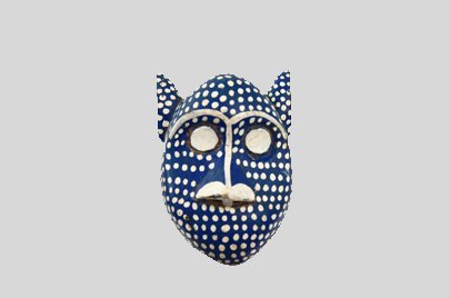 ボゾ族 水玉のペイントマスク as_11