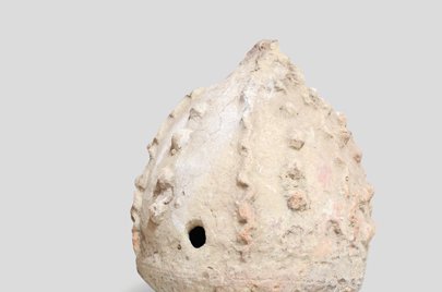 マリ共和国 蛇のデザインのある壺 o_124