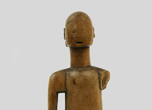 エウェ族 てろてろの木像 as_14