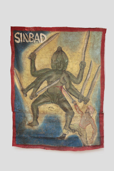 ガーナ映画 ハンドペイントポスター「SINBAD」 b_09