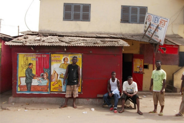 ガーナ映画 ハンドペイントポスター「SINBAD」 b_09