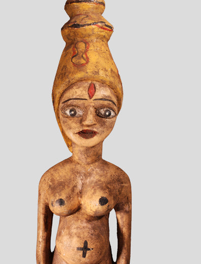 エウェ族 マミワタと呼ばれる精霊像 f_039