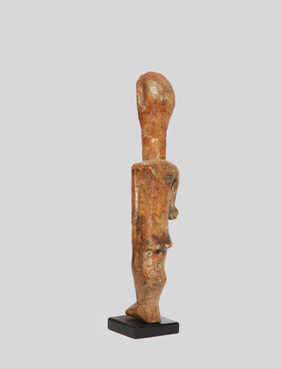 アダン族 1本足の顔無し木像 f_065