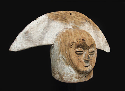 コタ族 2つの顔を持ったマスク m_037