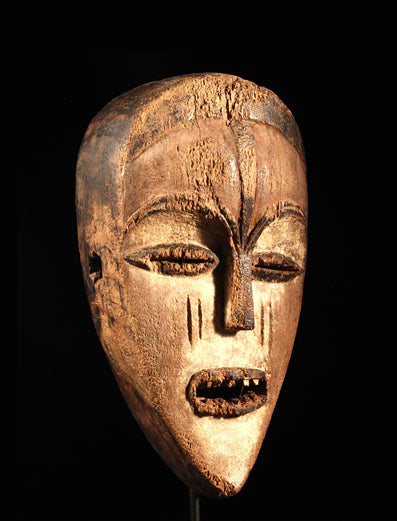 VUVI族 朽ちていく雰囲気の儀式マスク m_046