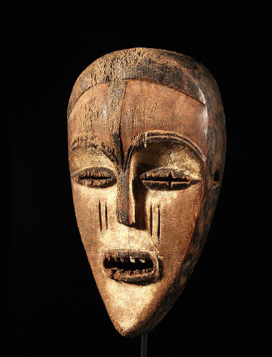 VUVI族 朽ちていく雰囲気の儀式マスク m_046