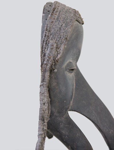 ダン族 人と鳥の融合マスク m_056