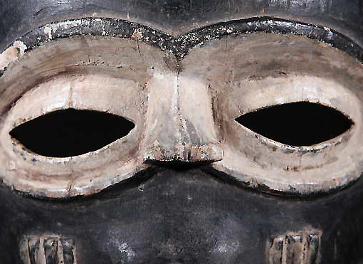 イビビオ族 70年前のEkpoマスク m_101