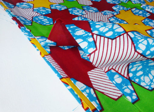 アフリカ コットン生地「スターマーク」