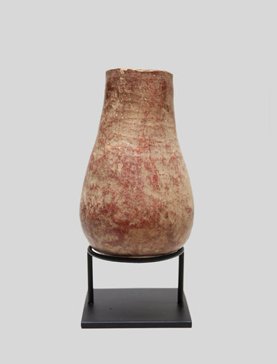 ニジェール てろてろのブラ壺(台付) o_105