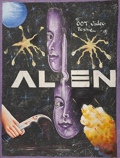 ノリウッド映画「EVIL THING」手描きポスター o_107