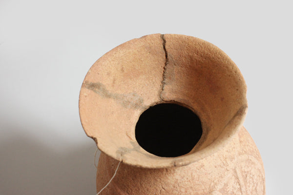 ニジェール シンボルのあるブラ壺 o_145