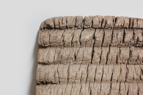 バウレ族 古いジグザグの洗濯板 o_149