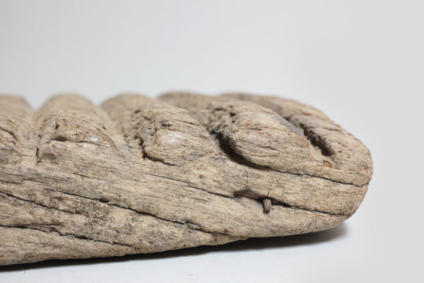 バウレ族 古いジグザグの洗濯板 o_149