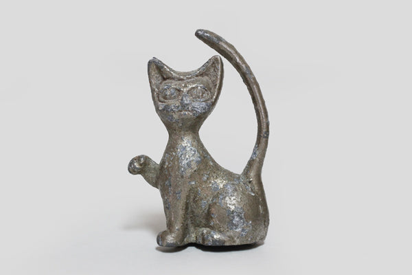 アシャンティ族 ゴールドウェイトの猫 o_150