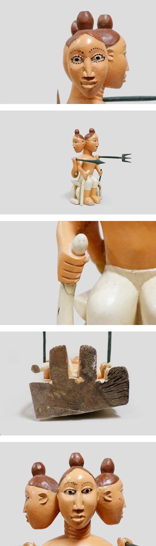 エウェ族 3頭のマミワタさま o_184