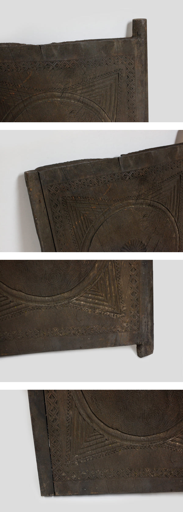 ベツィレウ族 うずまく家屋の扉 o_192