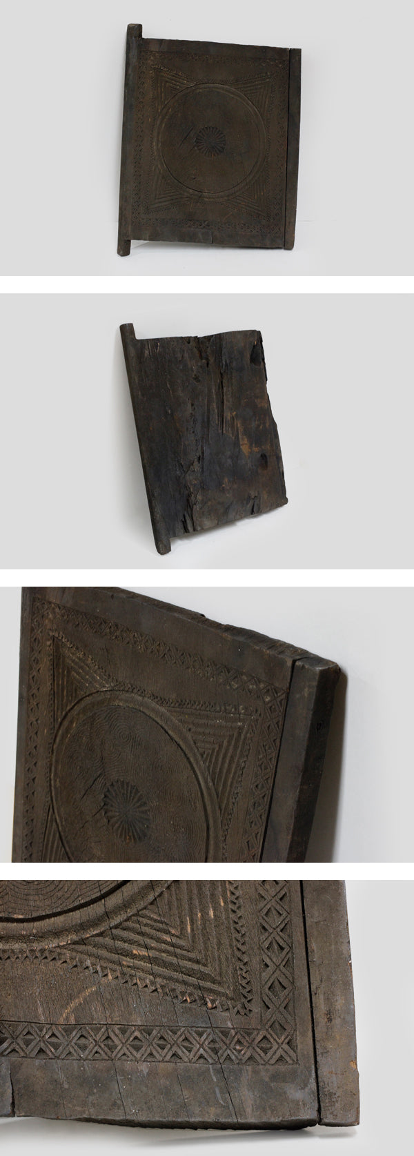 ベツィレウ族 うずまく家屋の扉 o_192