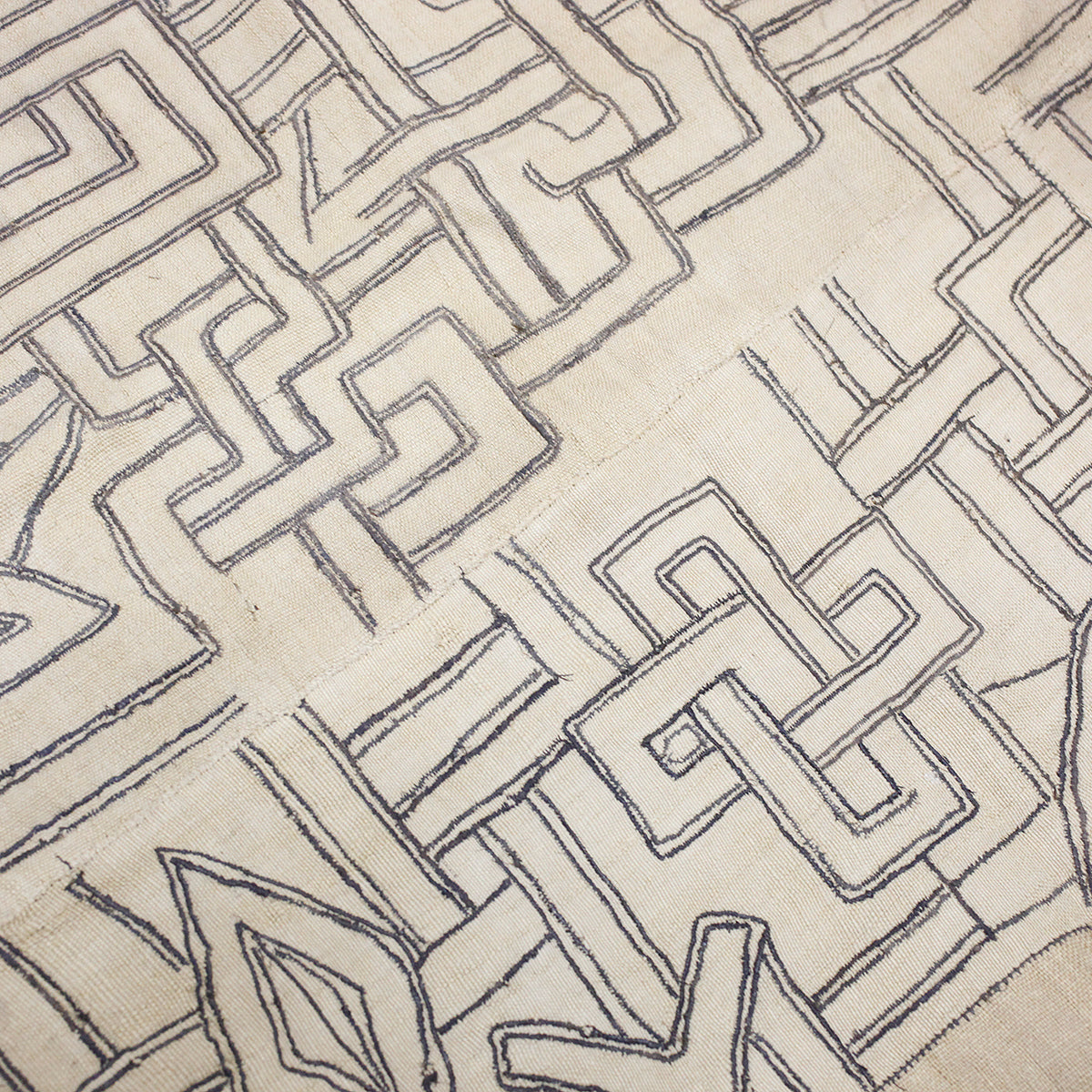 クバ布 記号の世界2 c_046 – AFRICAN WEB SHOP ン・マ