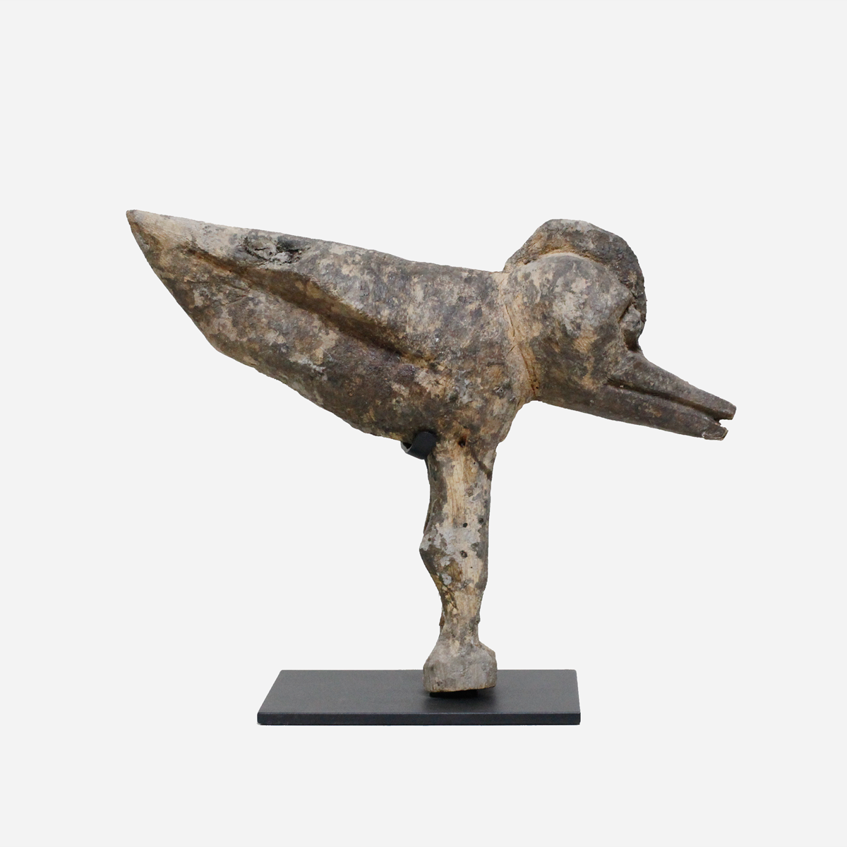 ロビ　ダックの木像　f_080