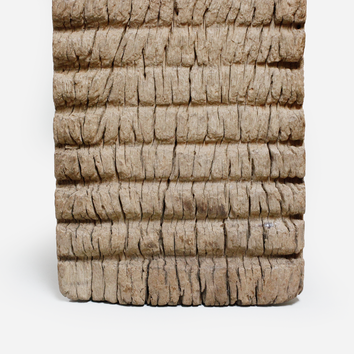 バウレ族　ジグザグの洗濯板　o_149