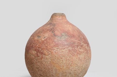 ニジェール　ブラ遺跡から出土した丸壺　o_130
