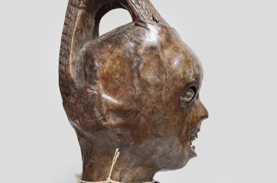 エコイ族 生首のヘッドドレス o_141