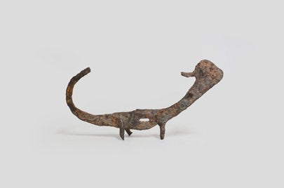 ダガリ族　動物の鉄像　o_161