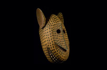 バマナ族　ハイエナのマスク　m_021