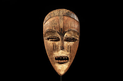 VUVI族 朽ちていく雰囲気の儀式マスク m_046