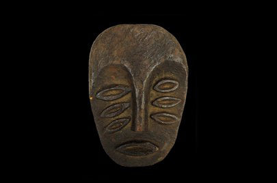 クウェレ族 6つの目のパスポートマスク m_057