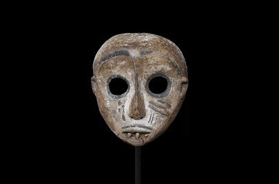 クム族　ンクンダ結社のマスク　m_076