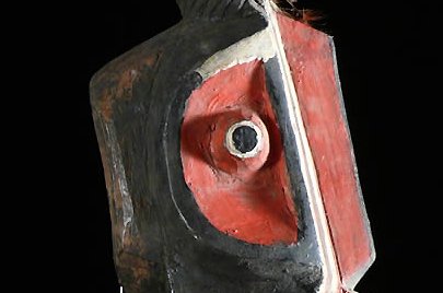 バウレ族　ゴリ・グリンと呼ばれるマスク　m_099