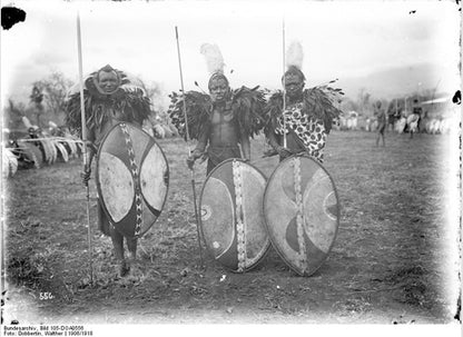 マサイ族 マサイの戦士が持つ盾　as_10