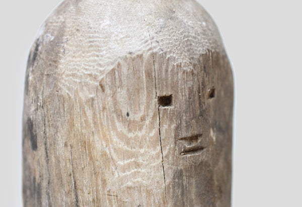 アダン族　こけしの木像　f_078