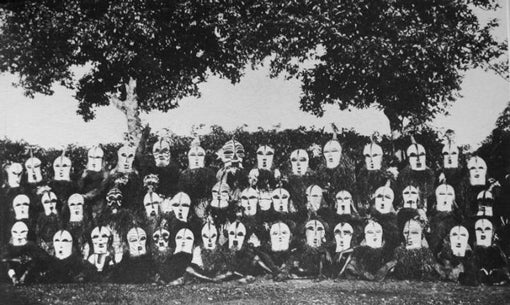 ソンゲ族　森の精霊のキフェベマスク　m_073