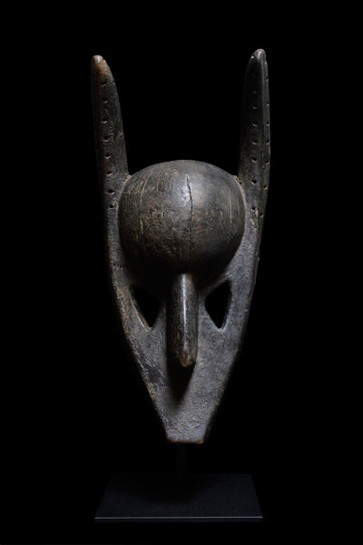 バマナ族　コレ結社の儀式マスク　m_123