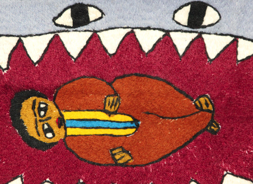 エチオピアのクッションカバー　o_025