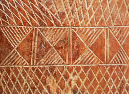 グラジェ族　幾何学図のボード　o_039