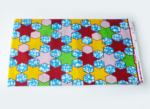 アフリカ コットン生地「スターマーク」